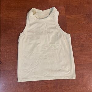 Vuori Light Yellow Sleeveless Top